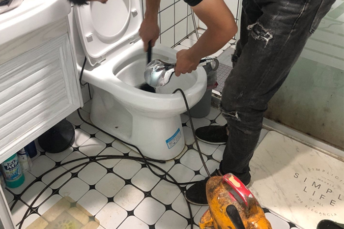 南部疏通下水道