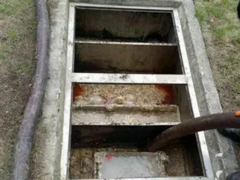 南部隔油池清理